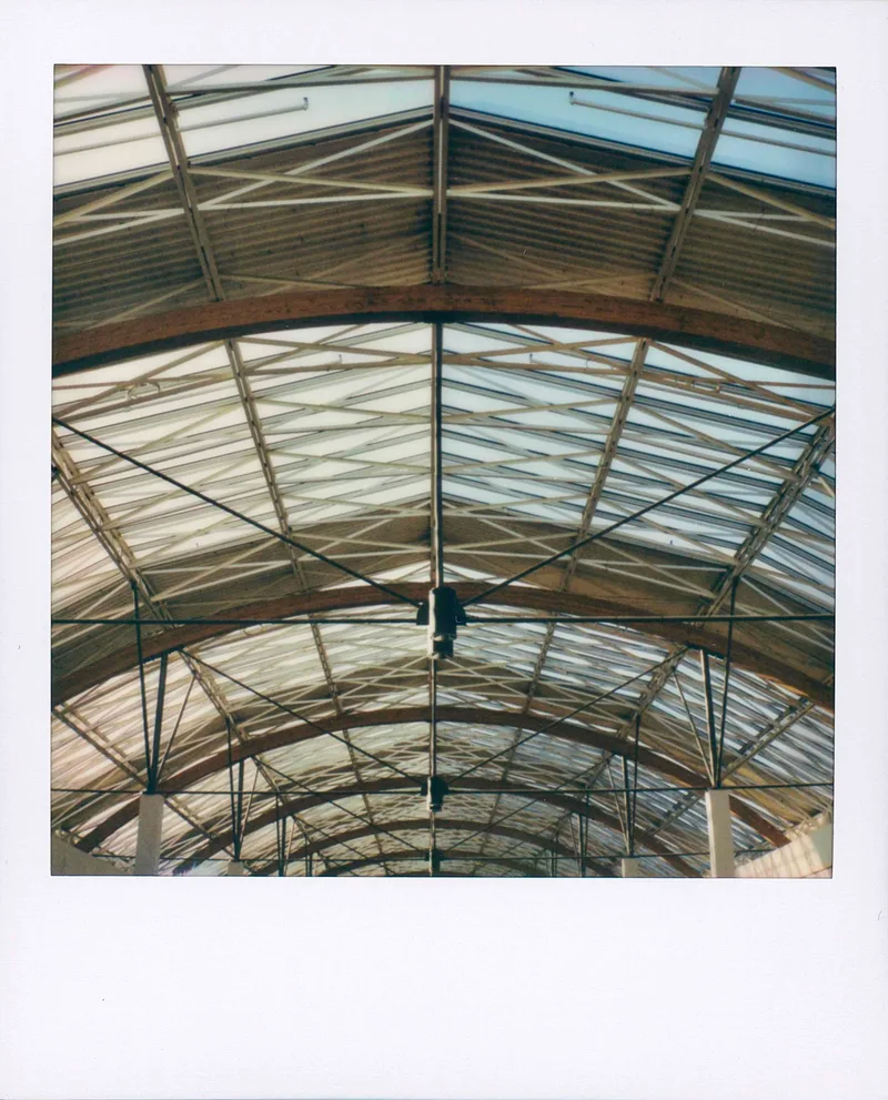 Lloyd Center shot on Polaroid 600 with a Polaroid SLR 680, by Jeremy Kruse