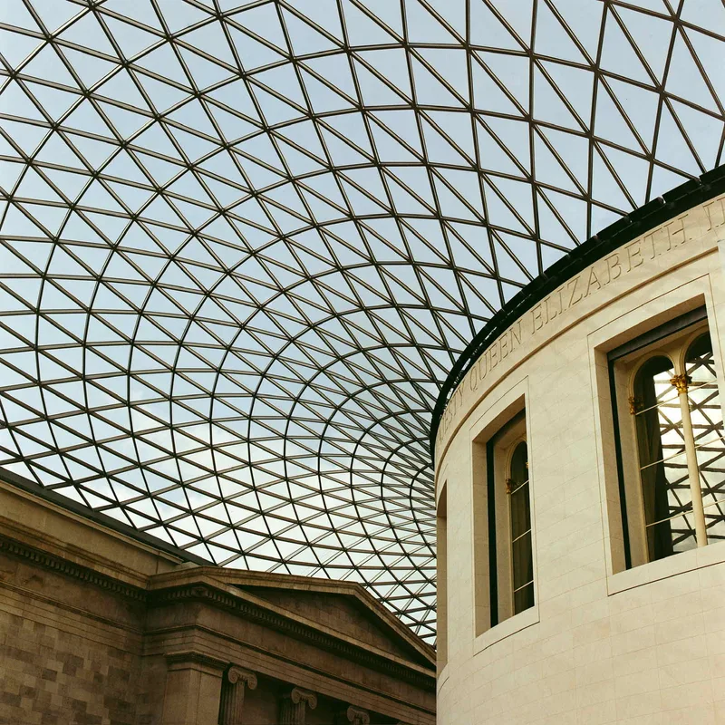British Museum shot on Kodak Gold 200 with a Hasselblad 500C/M, developed at The Minilab, by Jim Maher