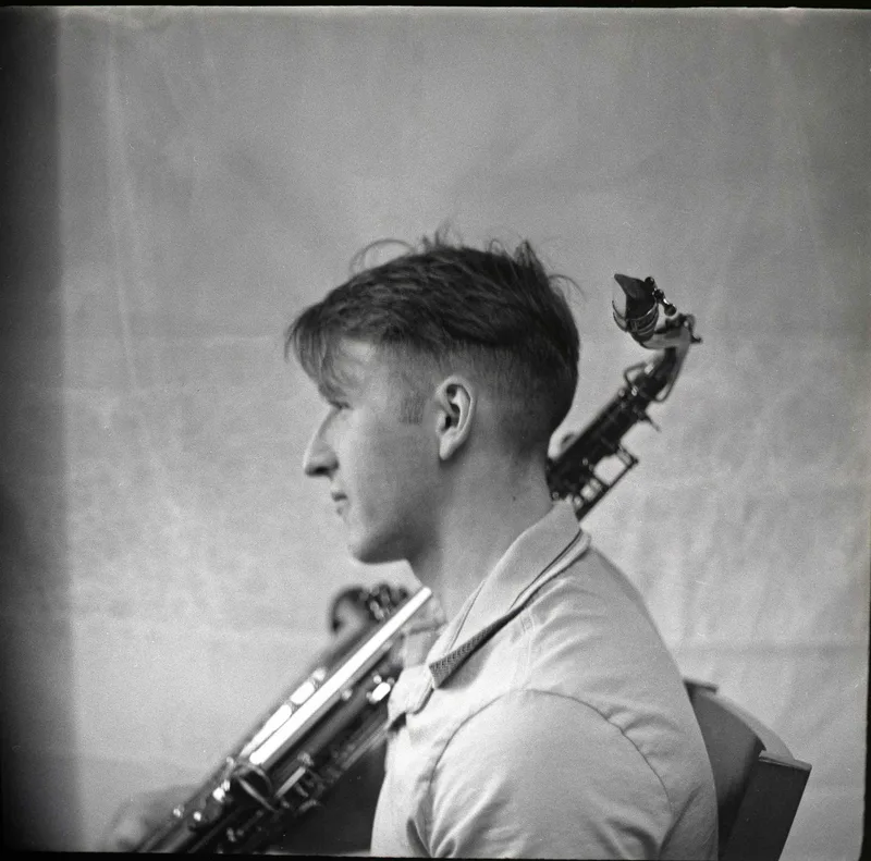 Jazz no. 2 shot on Ilford HP5 Plus 400 with a Kiev 6C, developed at Home / Self-Developed, by 35mm_of_Alex