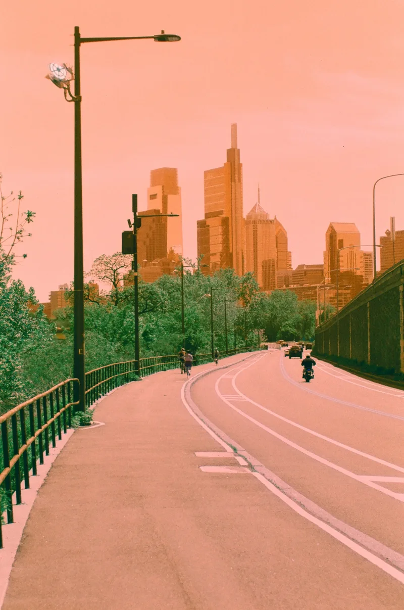 Film photo shot on Harman Switch Azure with a Pentax Program Plus, developed at New York Camera & Video, by Murry Shotwell