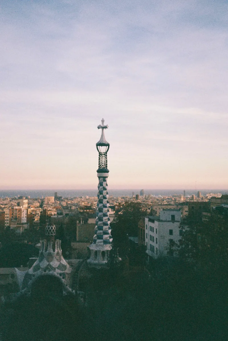 Park Güell shot on Fujifilm FujiColor C200 with a Canon Prima Super 155, by Raquel