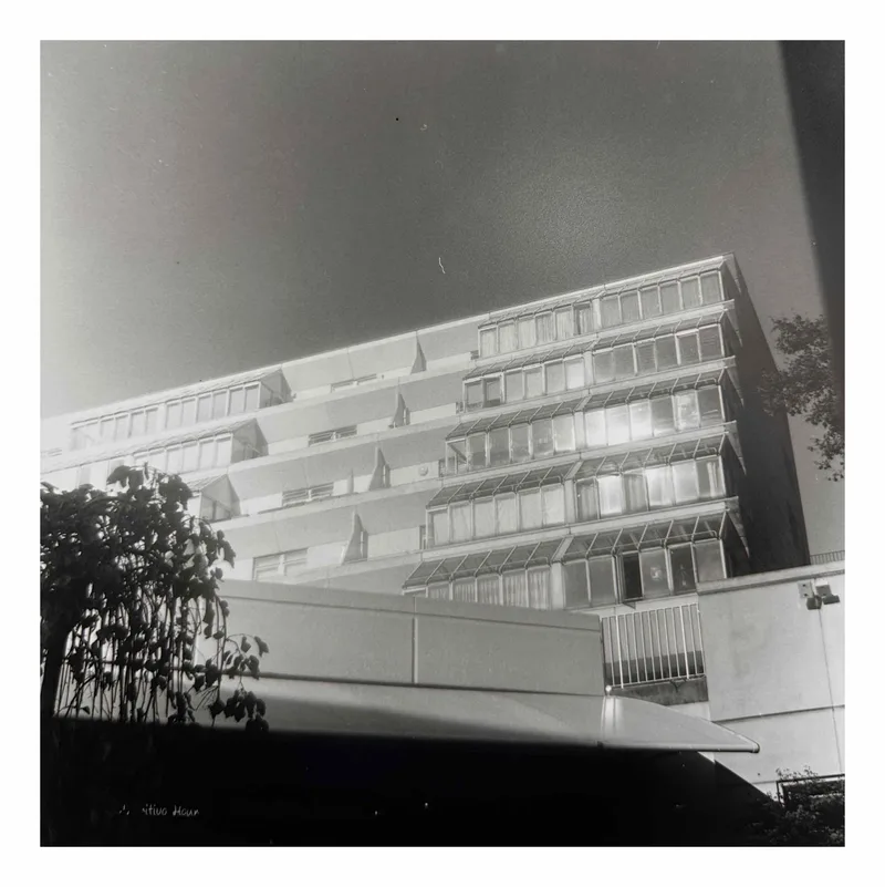 Film photo shot on Ilford FP4 125 with a Seagull 4A, by Leo Melo
