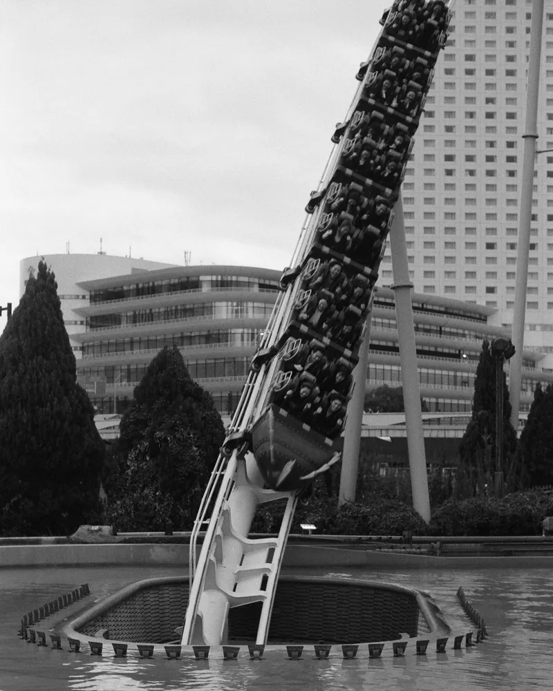 Cosmo World shot on Ilford Delta 400 with a Pentax Program A, developed at National Photo, by ant
