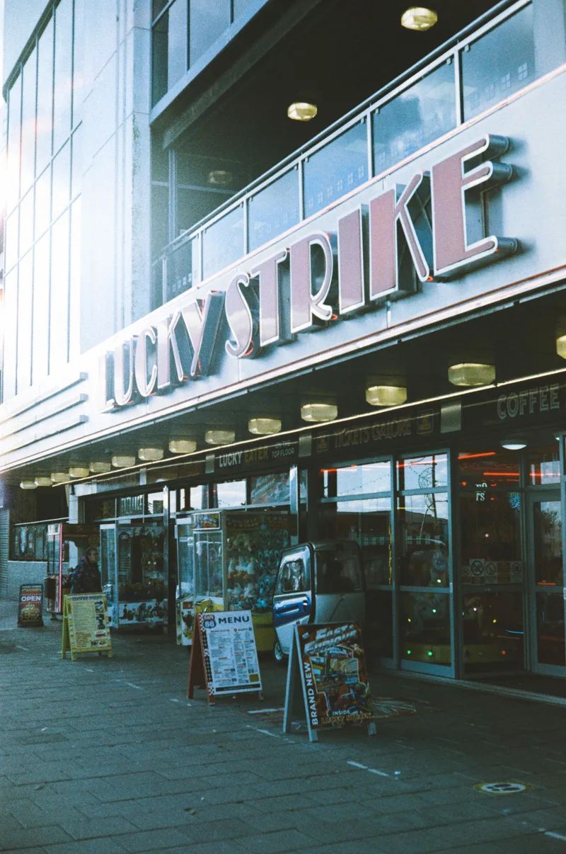 Lucky strike 🎰 shot on Ilford IlfoColor 400 with a Yashica Electro 35 GSN, developed at Take It Easy, by Guesty