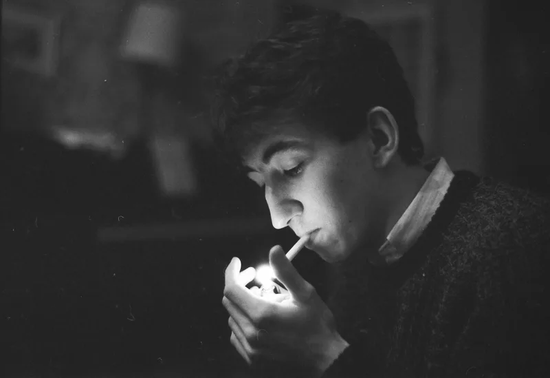 Rémi shot on Ilford HP5 Plus 400 with a Nikon EM, developed at Home / Self-Developed, by Paul