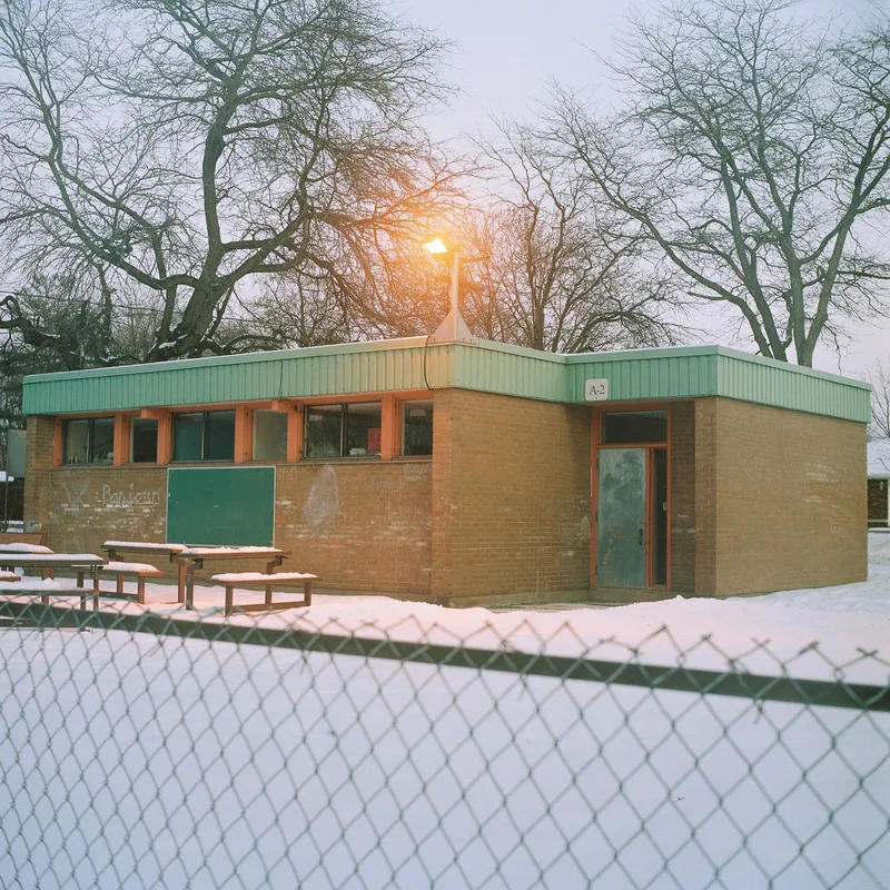 Winter glow shot on Kodak Portra 160 with a Yashica Mat 124, developed at John Gunn Cameras, by Marc Argentique
