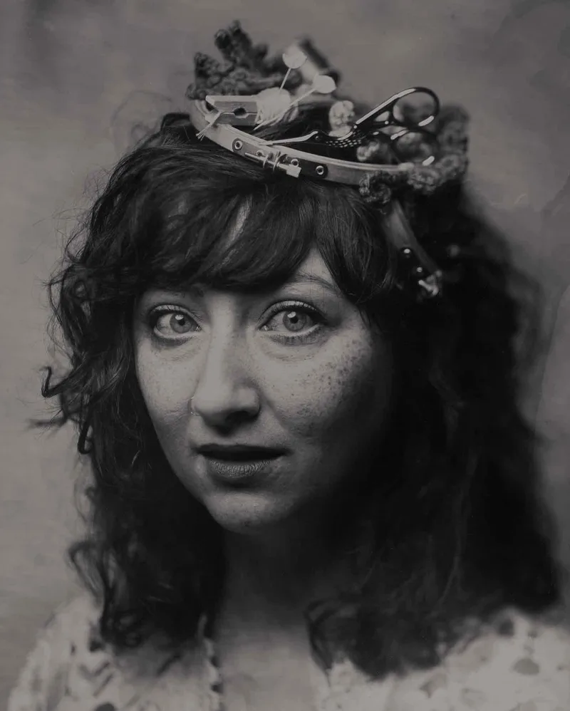 Tamara shot on Polaroid Wet Plate Collodion with a Gundlach Korona 4x5 Field Camera, by Cary Norton