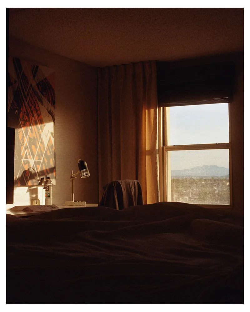 Hotel Room shot on Kodak Gold 200 with a Contax G1, developed at Pro Camera, by Leland