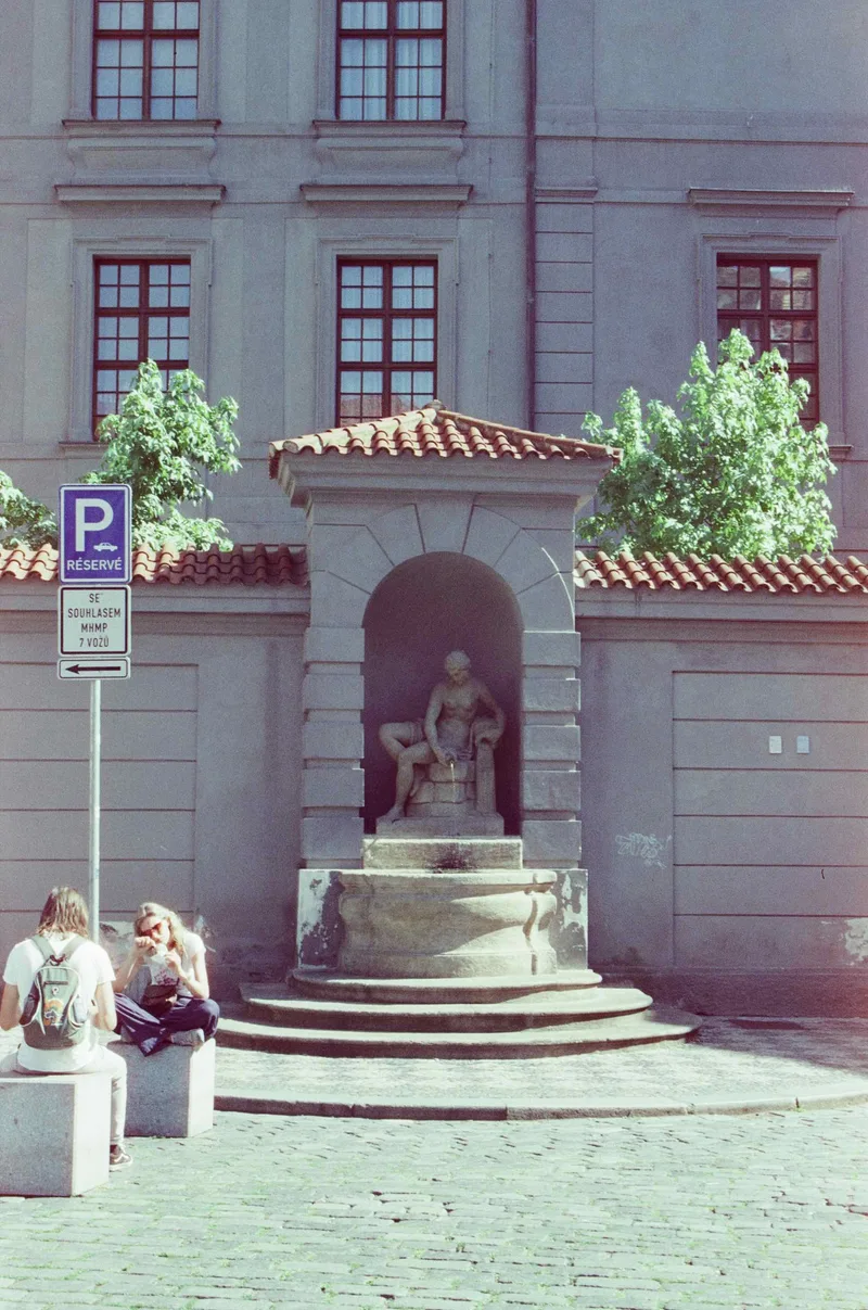praha shot on Kodak Gold 200 with a Pentax p30T, by Eve