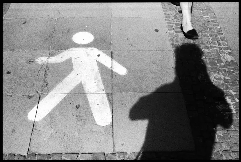 I walk, she walks, he walks. shot on Kodak Double-X 5222 with a Yashica Electro 35 G, by Midio