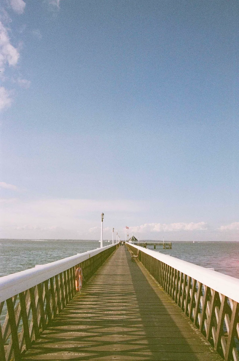 Yarmouth Pier shot on Kodak UltraMax 400 with a Olympus OM-2N, developed at Film Processing, by Ols