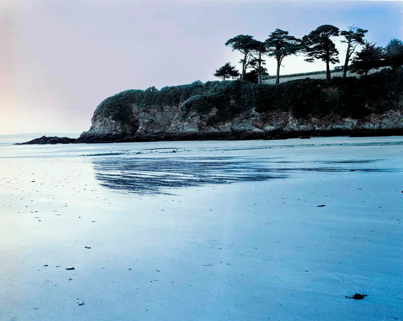 Seascape Brittany shot on Kodak Ektachrome 64T with a Chamonix 45N-2, developed at Home / Self-Developed, by Hans- B. Sickler