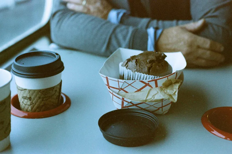On the ferry shot on Cinestill 400D with a Canon AE-1, developed at Camera Corral, by Kim