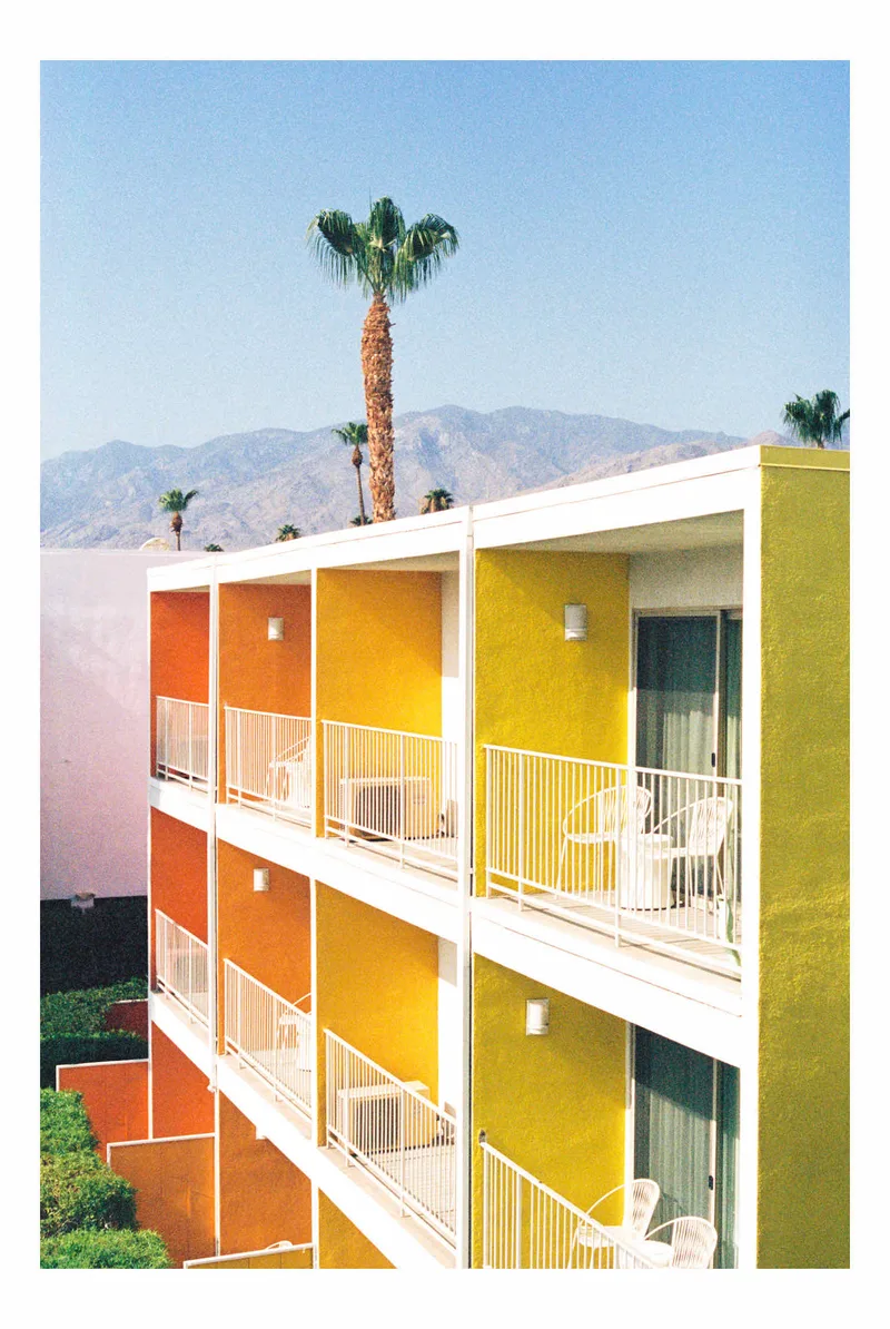 Palm Springs shot on Kodak Ektar 100 with a Contax G2, developed at theFINDlab, by John Apsey