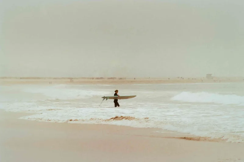 Soft Focus Surfer Girl shot on Kodak Gold 200 with a Canon AL-1, developed at Last Good Film Lab, by Will Ryan