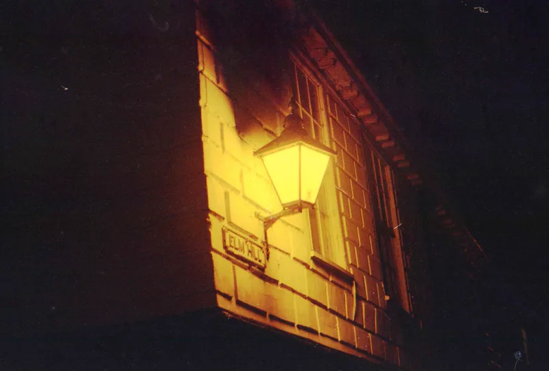 Elm Hill Street Light shot on Kodak Gold 200 with a Konica Autorex, developed at Home / Self-Developed, by Sam