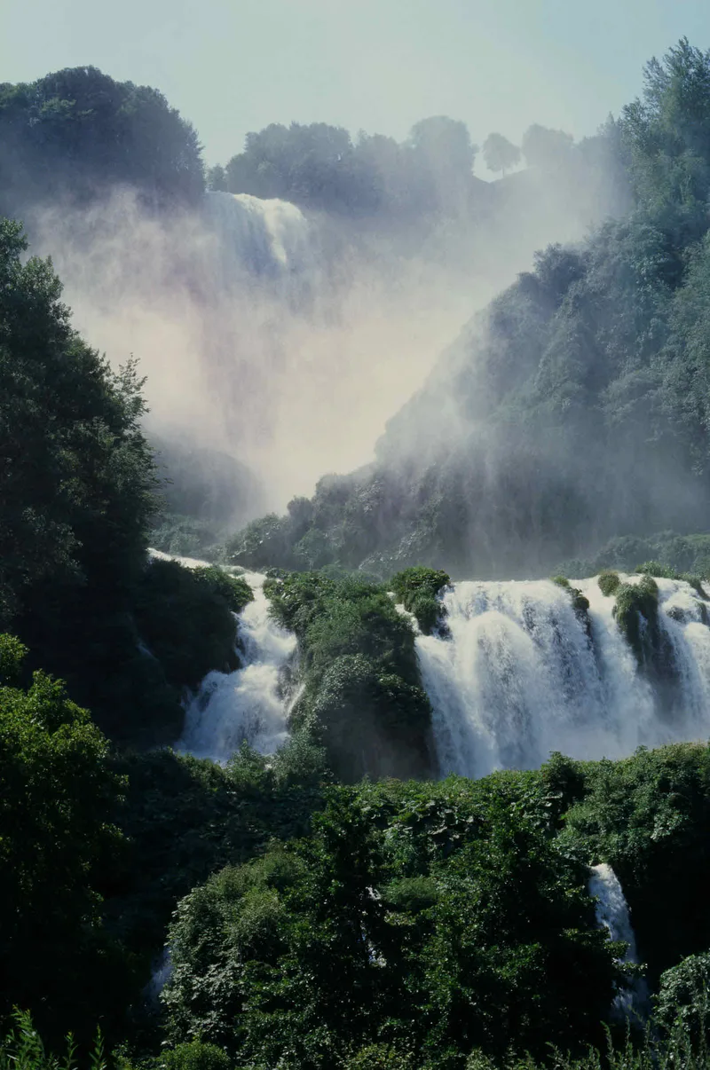 Cascata shot on Kodak Ektachrome E100 with a Canon EOS 1, developed at AG Photolab, by James Greenoff-Cairns