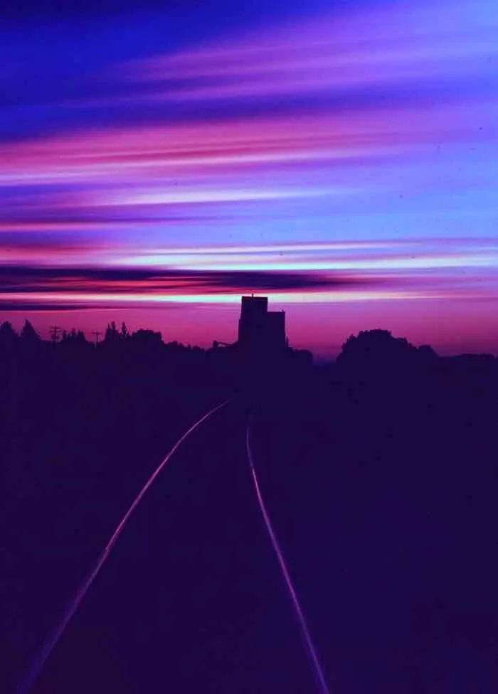 Beyond Dusk shot on Fujifilm Provia 100F with a Toyo 45 A II, by PhotoBob