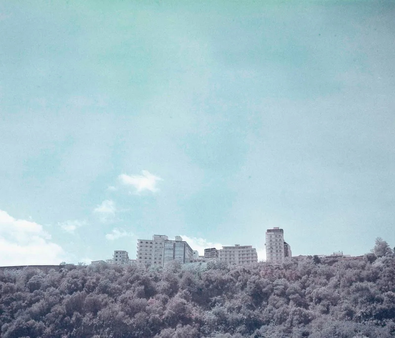 Hotel@Coast shot on Kodak Ektachrome 64T with a Plaubel Makina 67, developed at Pixel Grain, by Frieder Unselt