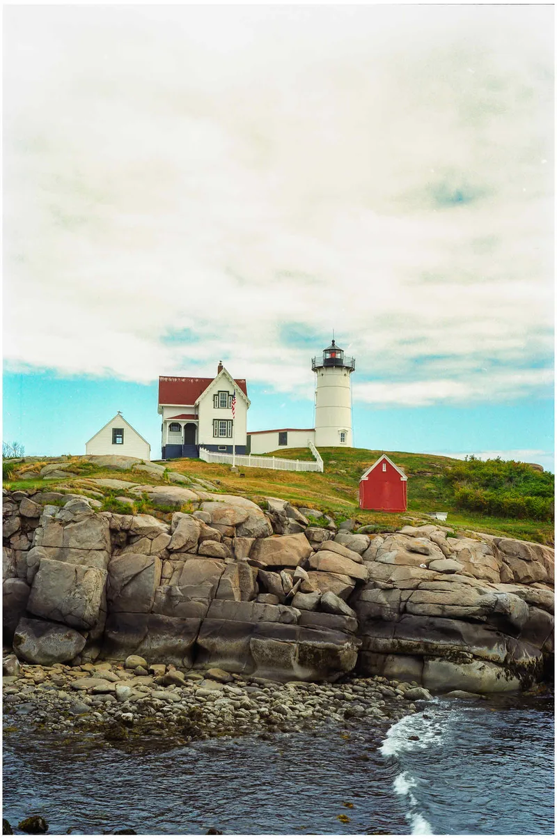 Nubble shot on Kodak Gold 200 with a Fuji GL690, developed at Norwich Camera Co, by Patrick Hennessy