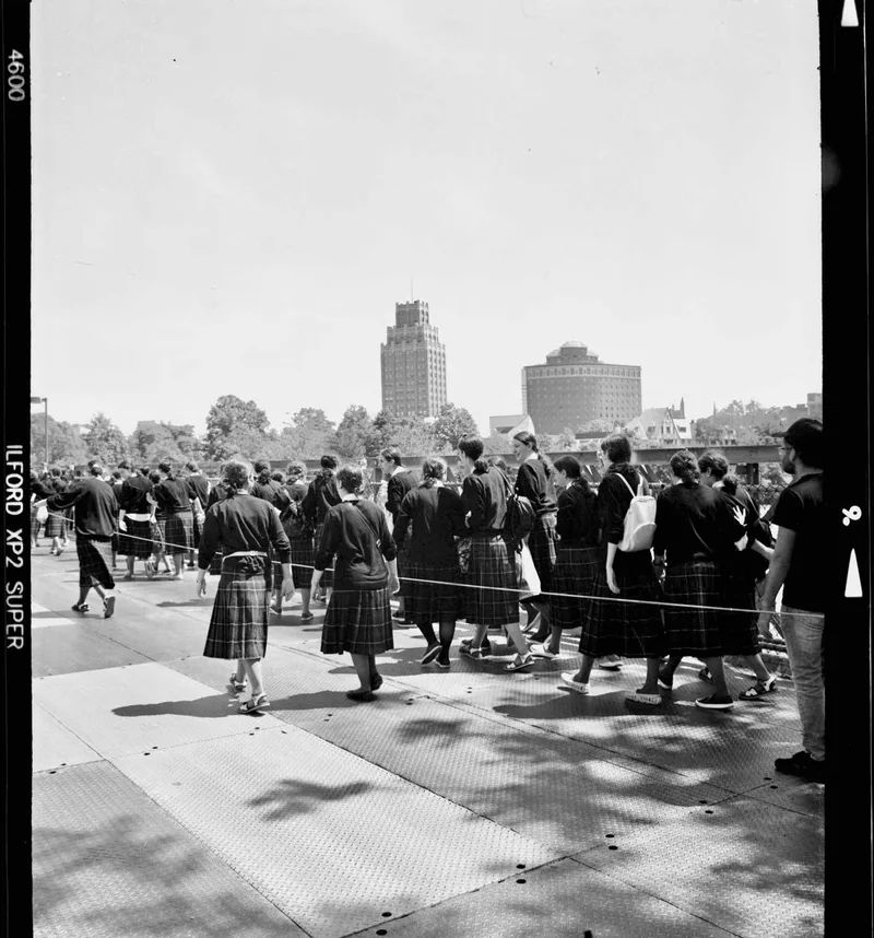 Niagara Falls shot on Ilford XP2 Super 400, developed at Delaware Camera, by DJ Carr