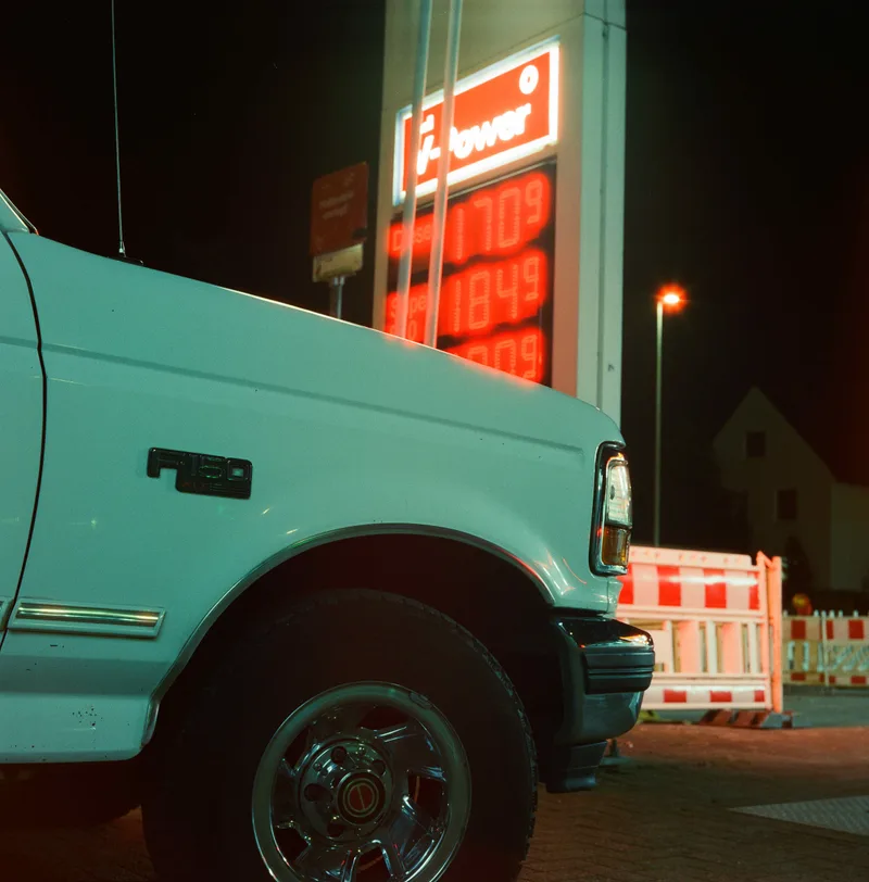 F150 shot on Cinestill 800T with a Kiev 60, developed at Safelight, by Tim