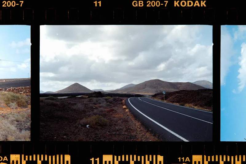 Lanzarote, to the… moon shot on Kodak Gold 200 with a Konica Auto S3, developed at CropLab, by Veni Vidi Filmi