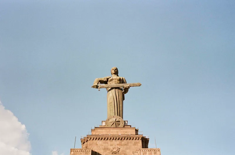 Mother Armenia shot on Kodak Portra 400 with a Leica M6, developed at Karmir Film Lab, by Haig