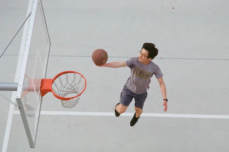 Basketball shot on Kodak Kodacolor 100 with a Minolta XD-11, developed at LA Film Lab, by Kyle