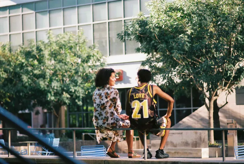 Quiet conversations shot on Kodak Ektar 100 with a Minolta X-370S, developed at TCR Photo Imaging Center, by 35mm_of_Alex
