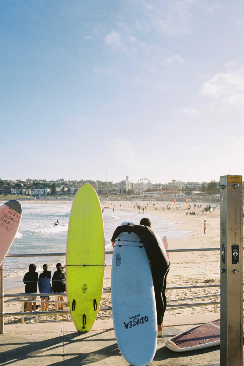 The good life @ Bondi shot on Kodak Proimage 100 with a Olympus OM-40, developed at Film Never Die, by Jack
