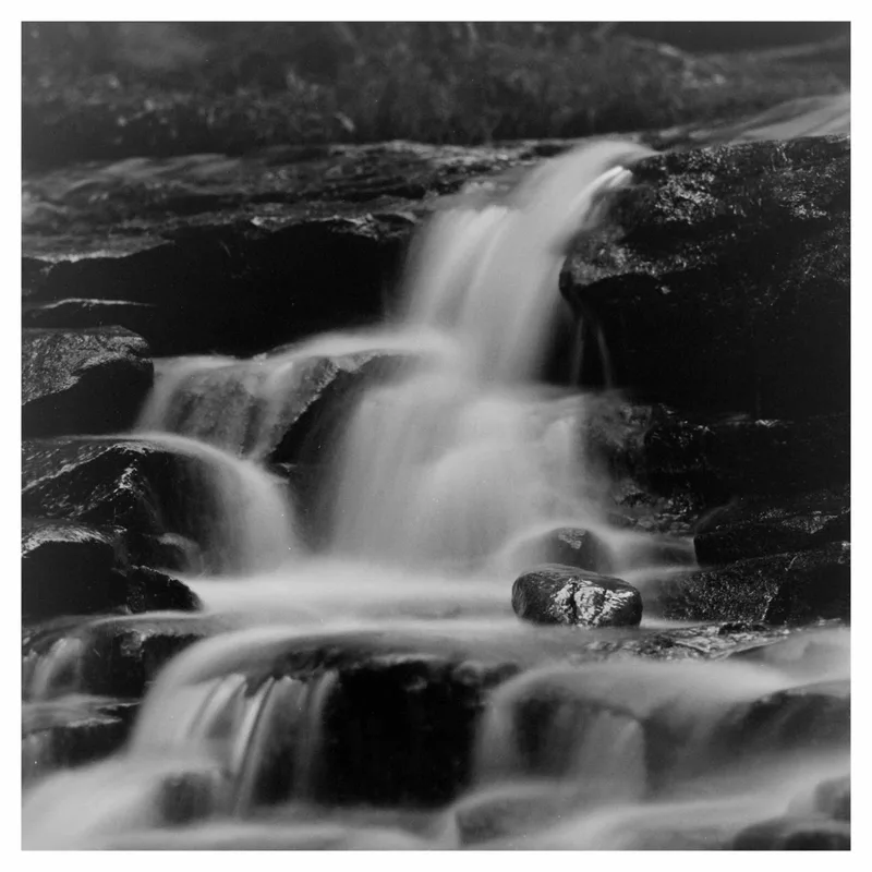 Cascades shot on Ilford HP5 Plus 400 with a Mamiya C330 Professional, by Rangerfinder