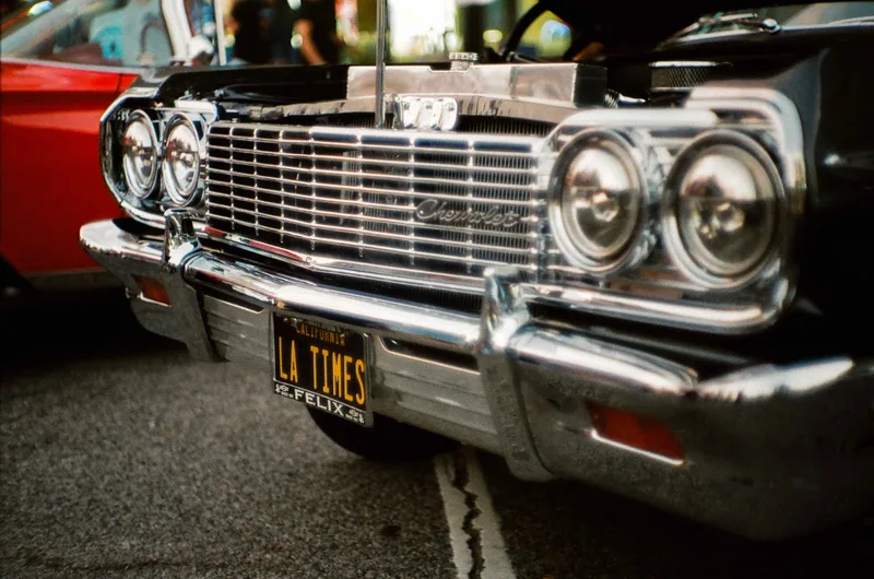 LA TIMES shot on Kodak Portra 800 with a Nikon S2, developed at The DarkRoom, by Bruno