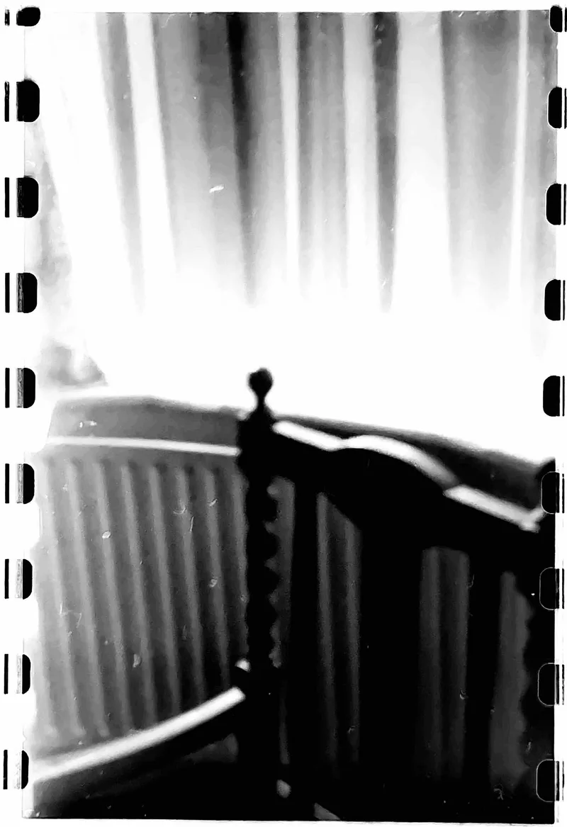 Afternoon Seat (1) shot on Agfa APX 100 with a Brownie 127, developed at Home / Self-Developed, by Tony Shelley