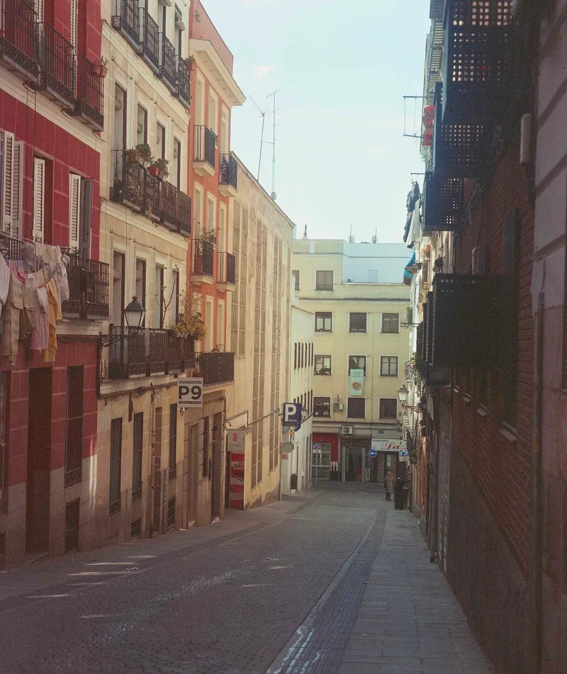 Morning in Madrid shot on Kodak Gold 200 with a Mamiya RB67 Pro S, developed at Praus Productions, by DJ Carr