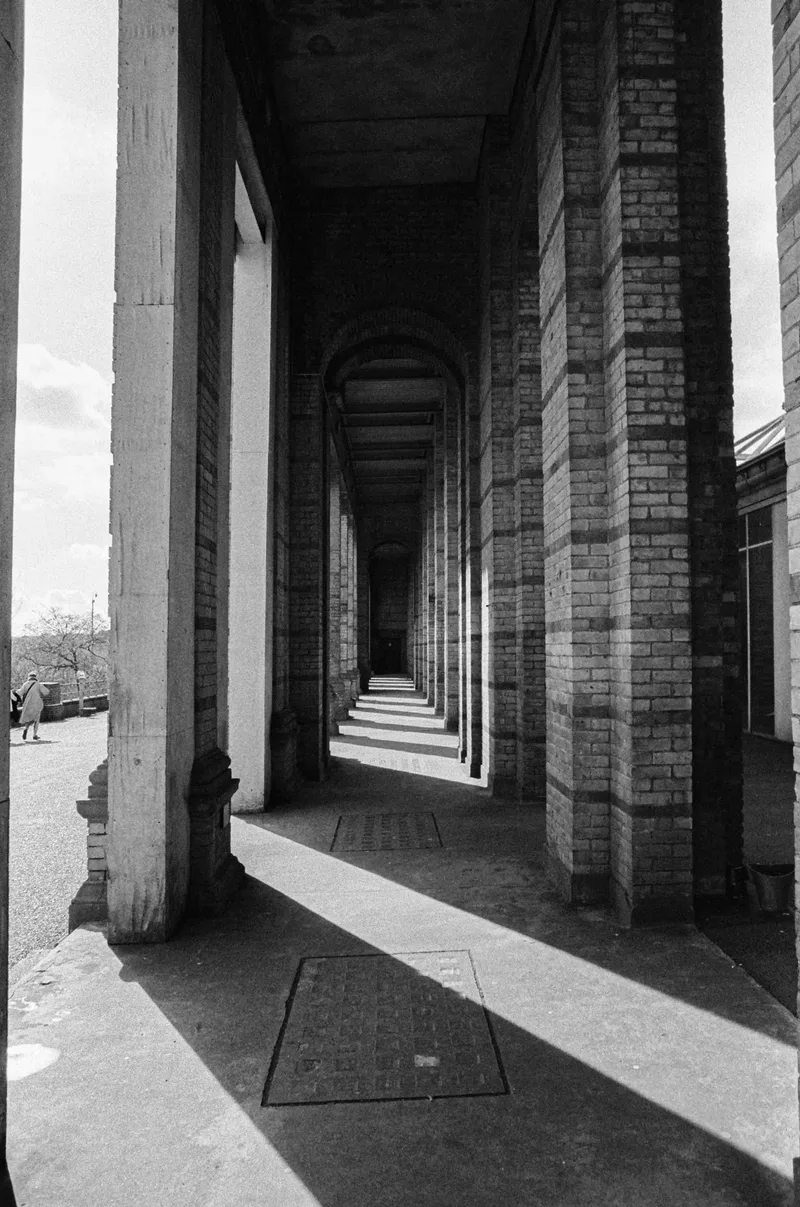 Alexandra Palace shot on Ilford Pan 400 with a Nikon FM2n, developed at Analogue Films, by Pietro Nastasi