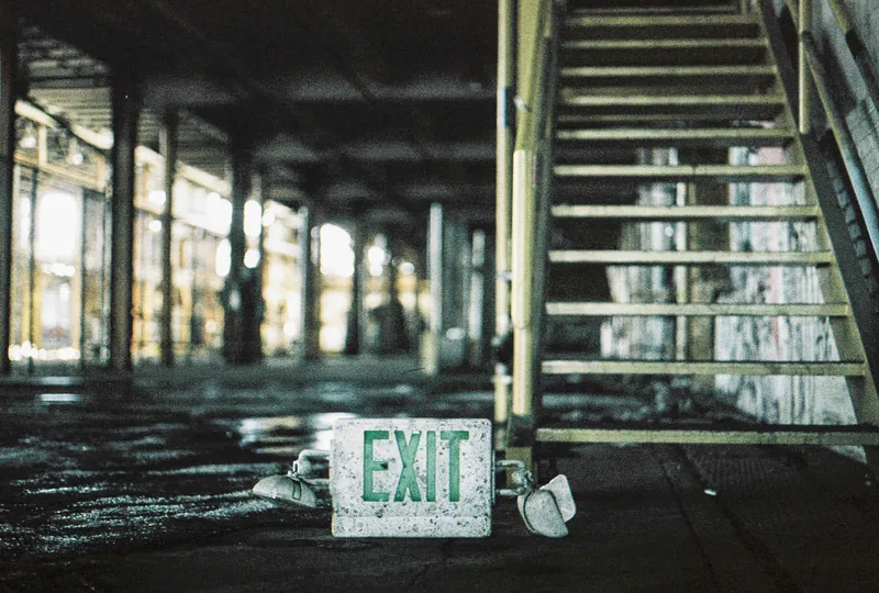 Enter shot on Lomography LomoChrome Metropolis 100 with a Canon F-1, developed at Englewood Camera, by Rangerfinder
