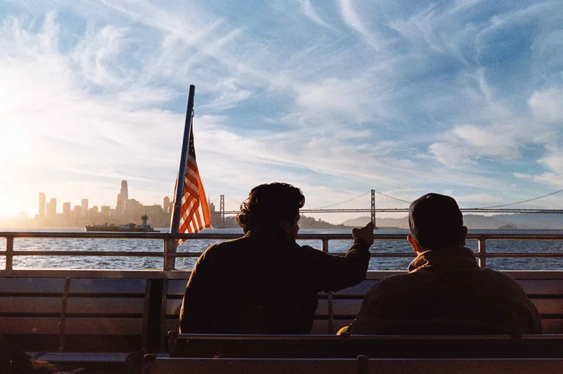 Ferry Ride shot on Kodak Portra 800 with a Canon EOS 1V, developed at Home / Self-Developed, by Rocky