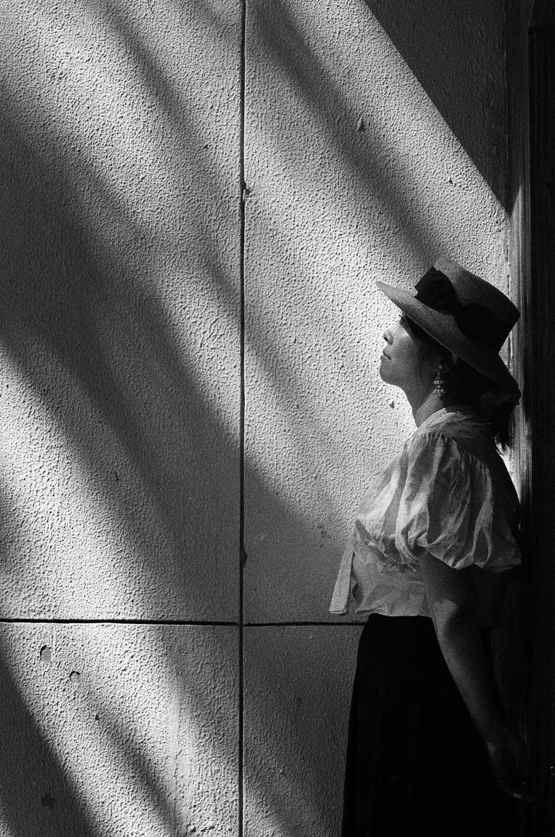 The Gaze shot on Ilford Pan 400 with a Canon AE1-P , developed at Filmpark Shanghai, by Kian