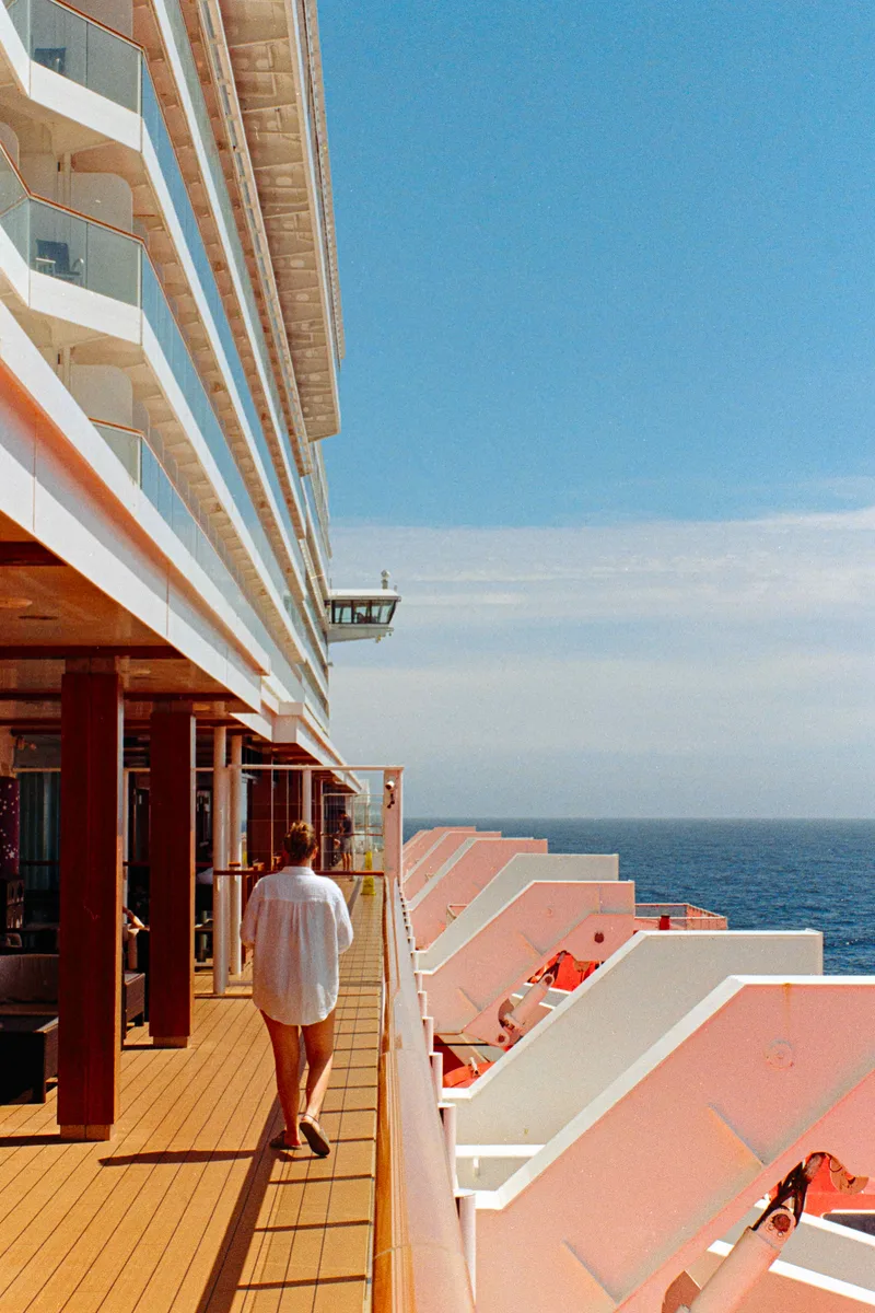 Pastel Cruise shot on Kodak Ektar 100 with a Olympus OM-1, by Nate