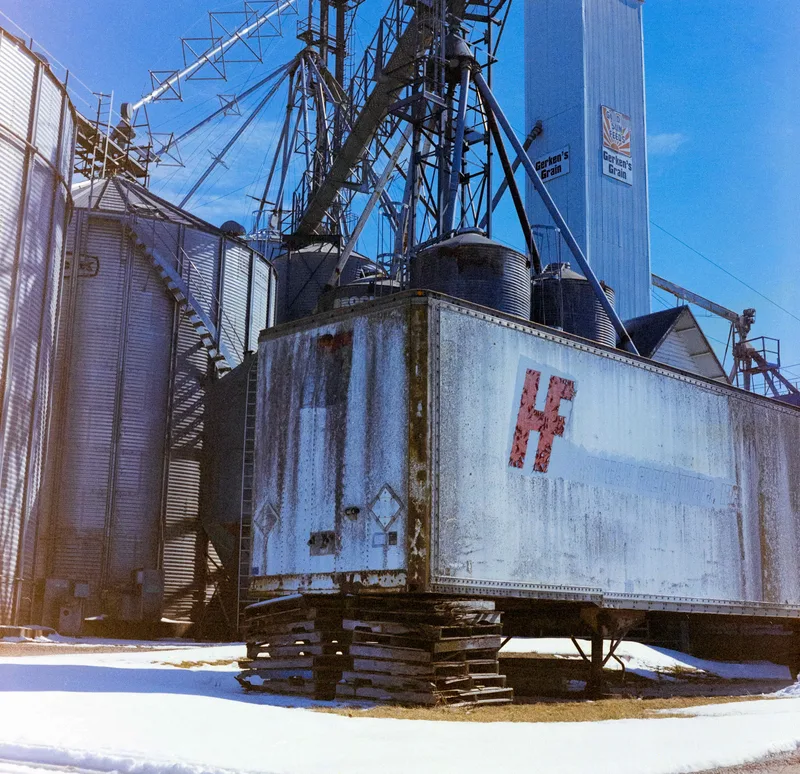 Gerken’s Grain shot on Kodak Portra 800 with a Mamiya C330, by Nate