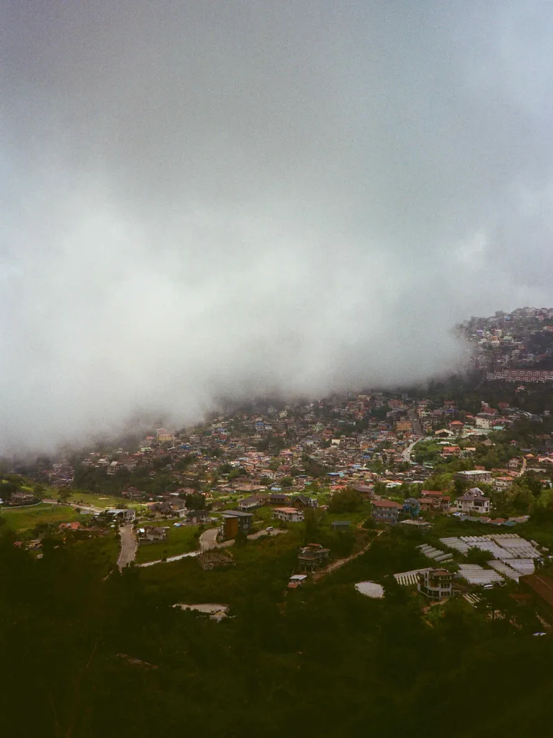 slow fog shot on Kodak ColorPlus 200 with a Canon AF35M, developed at Sunny16 Lab, by lianne