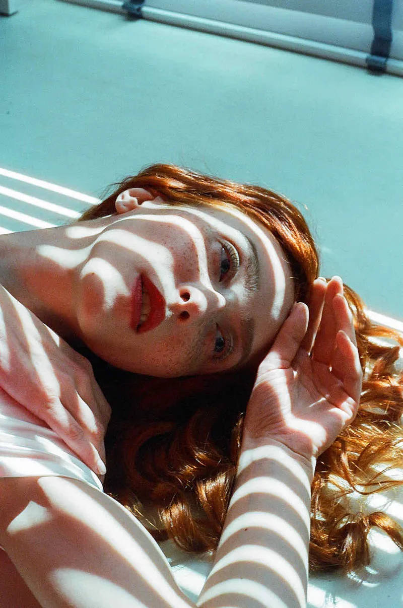 Anna shot on DubbleFilm Cinema 800 with a Canon A-1, by Zuza
