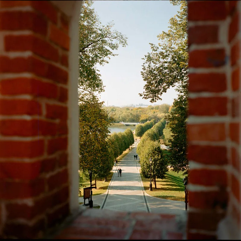 Film photo shot on Kodak Portra 400 with a Minolta Autocord, by Mike