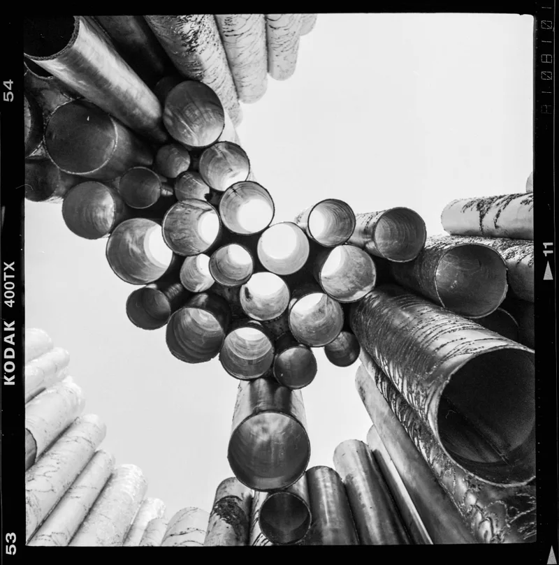 Film photo shot on Kodak Tri-X 400 with a Rolleiflex 3.5, developed at Home / Self-Developed, by tuukka