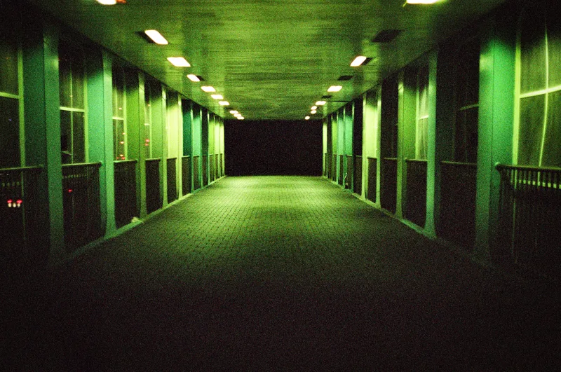 Enter the void shot on Adox Color Mission 200 with a Yashica AF 230, developed at 自由數位, by Calvin W