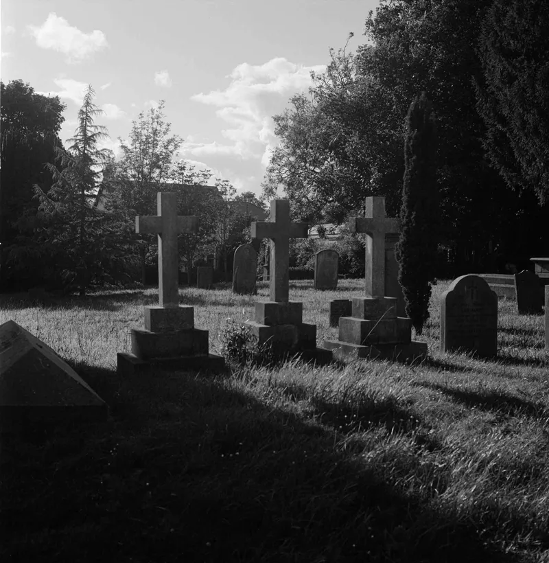 3 Brothers shot on Kodak Tri-X 400 with a Yashica Mat-124G, developed at Home / Self-Developed, by Joe Copley
