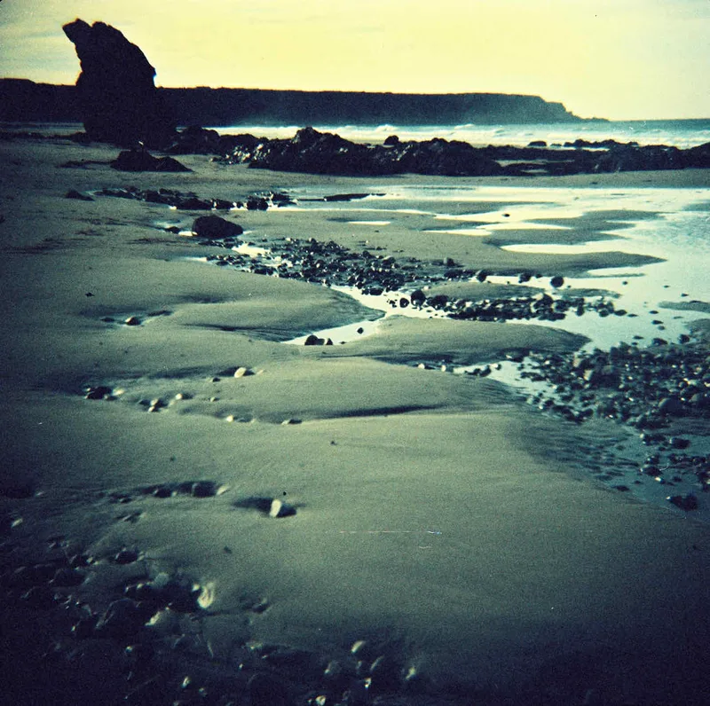 Low Tide shot on Fujifilm Provia 400F with a Diana, by Matt