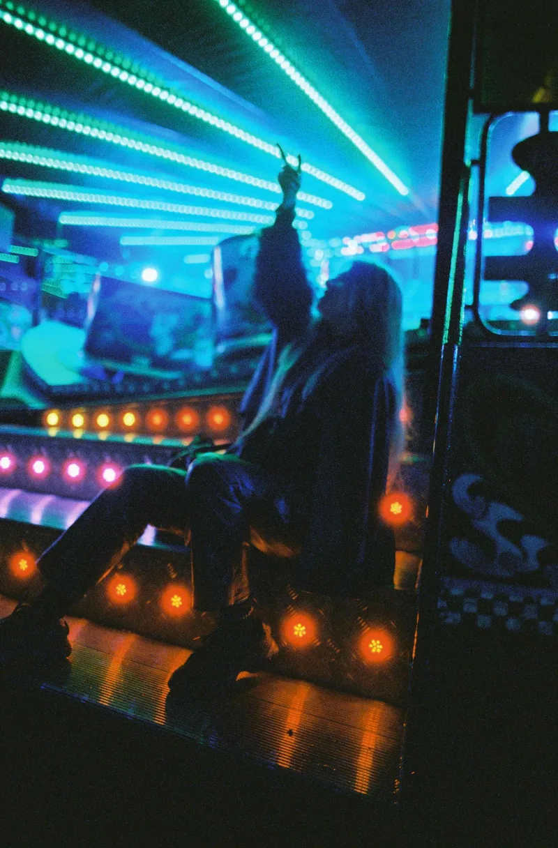 Lightopia part 2 shot on Cinestill 800T with a Canon 1V, developed at Mr Cad, by Matt Chang