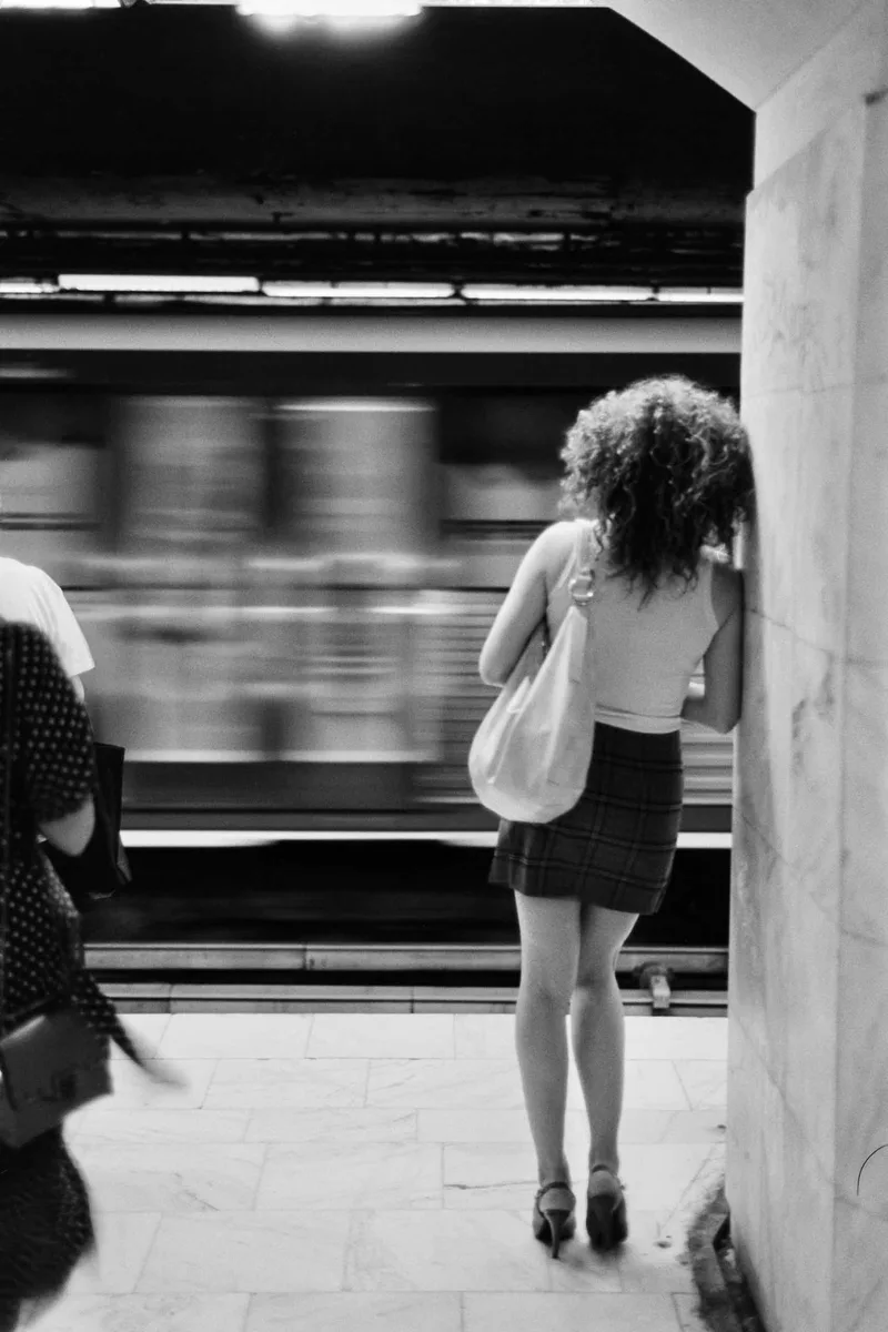 Last train shot on Foma Fomapan 400 Action with a Ricoh KR-10, developed at Home / Self-Developed, by marius.iordache
